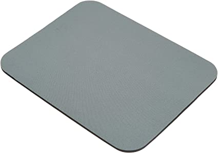 Belkin Standard 7.9-Inch by 9.8-Inch Mouse Pad with Neoprene Backing and Jersey Surface (Gray)