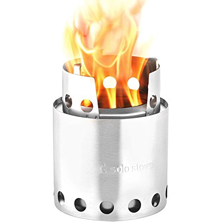 Solo Stove Lite: Ultra Light Weight Wood Gas Backpacking Stove, Emergency Survival Stove, Wood Burning Camping Stove