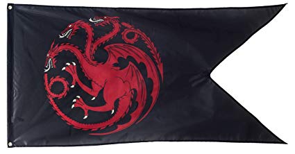 Game of Thrones Outdoor Flag (House Targaryen)