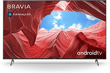 Sony BRAVIA KD-75XH90/P - 75-inch - Full Array LED - 4K - High Dynamic Range (HDR) - Smart TV (Android TVTM) - with Voice Remote - (Black)