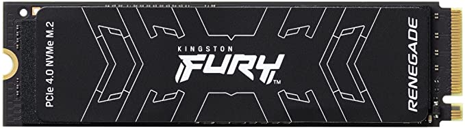 Kingston Fury Renegade 4TB PCIe Gen 4.0 NVMe M.2 Internal Gaming SSD | Up to 7300 MB/s | TLC NAND | SFYRD/4000G