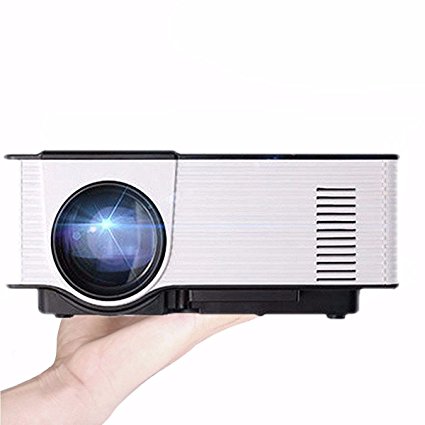 Wifi Projector, ELEGIANT 1500 Lumens Portable Multimedia Projector, Built-in Wireless Intelligent LED Bluetooth Digital Projector Support 1080P HDMI/USB/SD/AV/VGA for Video Home Cinema Theater