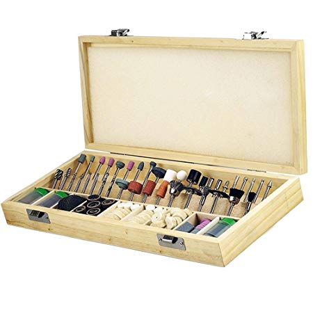 Rotary tool accessories kit,Eagles 228pcs dremmel tool kit for sanding/polishing/cutting /carving wood,stone, jewelry, glass, stone, ceramic