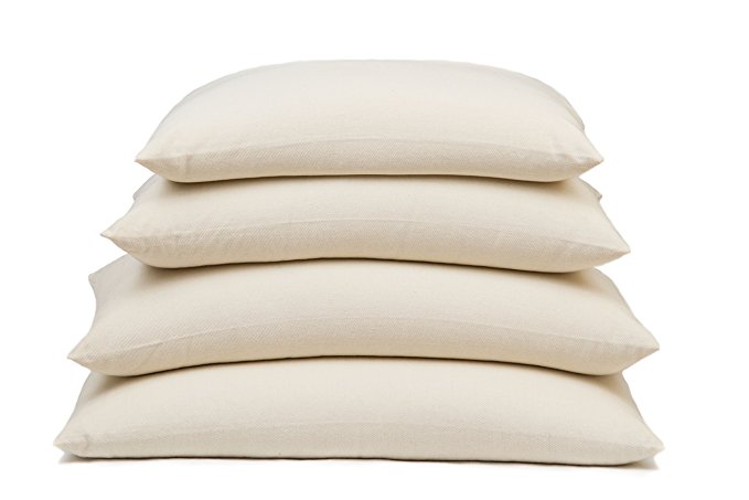 ComfySleep Rectangular Buckwheat Hull Pillow - Standard (20" x 26")