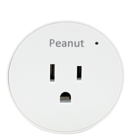 Securifi Peanut Smart Plug (1 Minute Setup) Remotely Control Lights Appliances Using Ios/Android Apps & Browser Interface - White