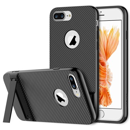 iPhone 7 Plus Case, JETech Slim-Fit iPhone 7 Plus Case Cover with Self Stand for Apple iPhone 7 Plus 5.5" (Black) - 3430