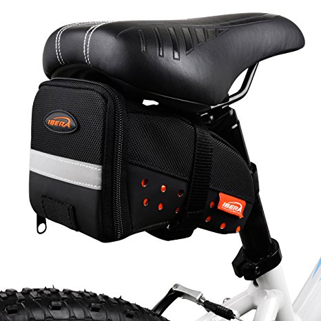 Ibera Bicycle Strap-On Reflective SeatPak