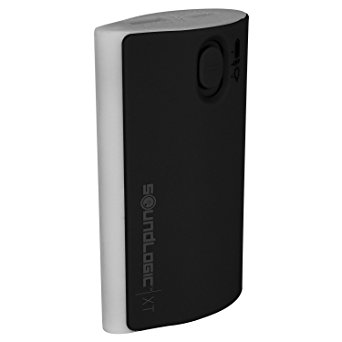 SoundLogic XT 5200 mAh Portable Power Bank Battery Charger with Lights, Black