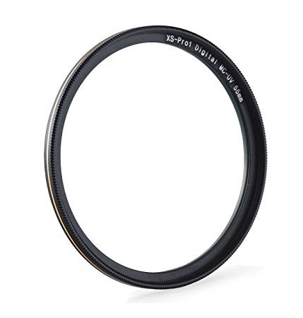 MC UV Filter - Ultra Slim 16 Layers Multi Coated Ultraviolet Protection Lens Filter for Canon Nikon Sony DSLR Lens (55mm)