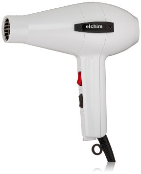 Elchim 2001hp High Pressure 2000 Watt Hair Dryer, White