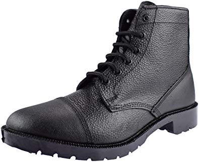 Grafters M391A Mens Cadet Boots In Black