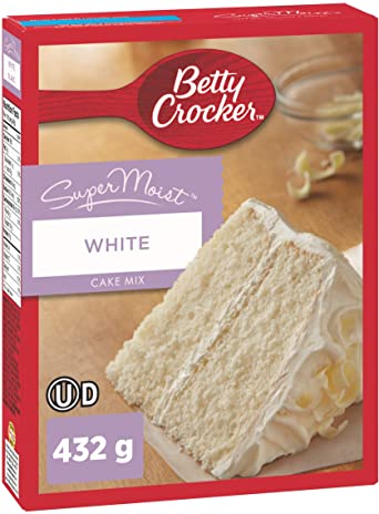 Betty Crocker White  Super Moist Cake Mix, 461 Gram