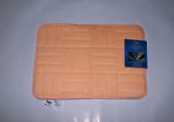 Spa Quality luxury Bath Mat with Memory Foam Collection Peach 20 inch x 30 inch