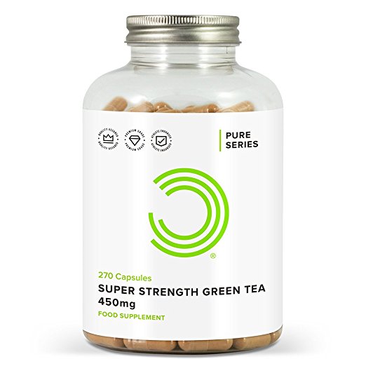 450mg Super Strength Green Tea for Fat Loss - Pack of 270 Capsules