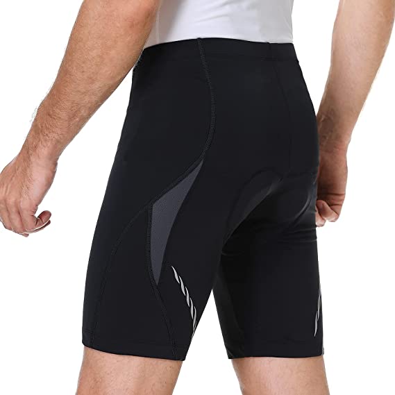beroy Men's Cycling Shorts with Upgrated 3D Padded,Breathable Bicycle Shorts Quick Dry Anti-Slip Design