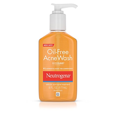Neutrogena Oil-Free Acne Wash, 6 Oz