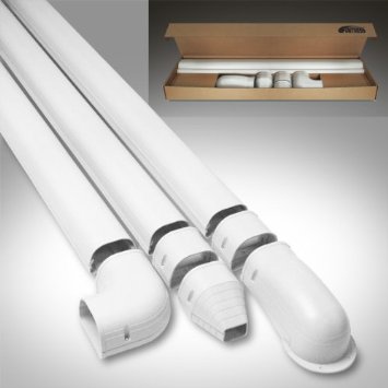Rectorseal LD 45 12 WALL DUCT KIT WH 122 White