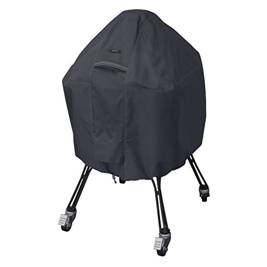 Classic Accessories Ravenna Kamado Ceramic Grill Cover - Premium Outdoor Grill Cover with Durable and Water Resistant Fabric, X-Large (55-396-050401-EC)