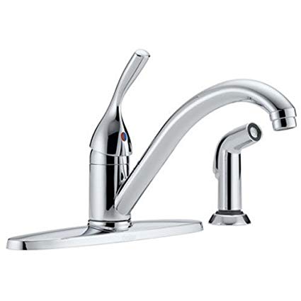 Delta Faucet 400-DST Classic Faucet, 8.69 x 13 x 8.69 inches, Chrome