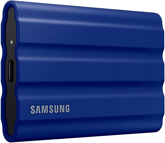 USB 3.2 Gen. 2 T7 Shield 2TB Portable SSD - Blue