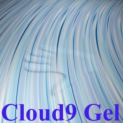 Cloud9 Gel Full / Double 2 Inch 100% Gel Infused Visco Elastic Memory Foam Mattress Topper