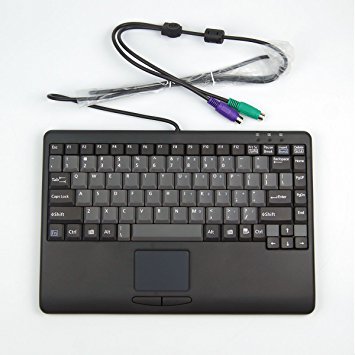 E-SDS Waterproof Industrial Machine Keyboard 88 keys with PS/2 Interface and Touchpad