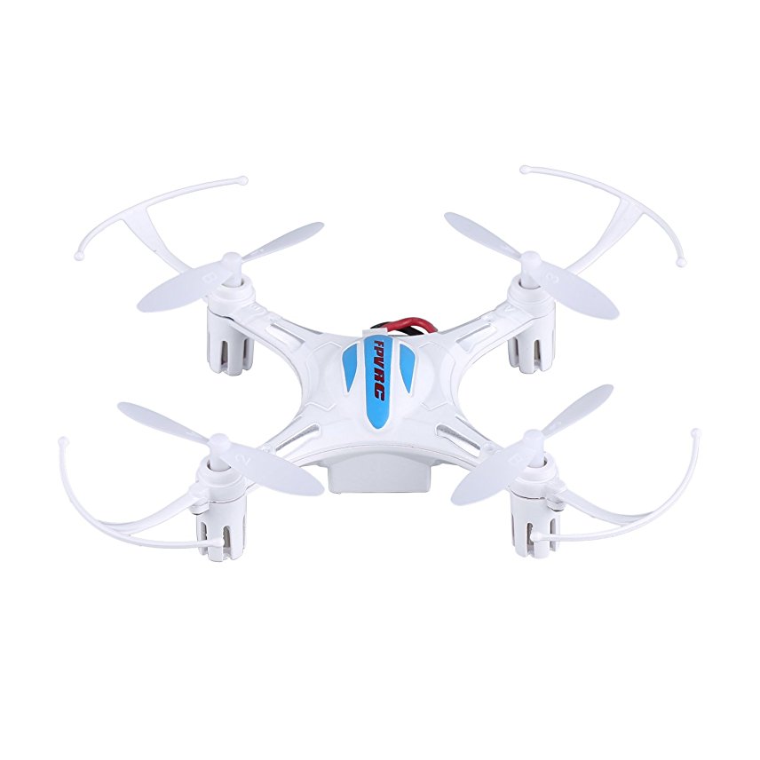 Mini UFO Quadcopter Drone 2.4G 4CH 6 Axis Gyro Headless Mode Remote Control Nano Quadcopter,FPVRC K8-1 RC Helicopter with Altitude Hold and Air Pressure Sensor One Key to Return mode(White)