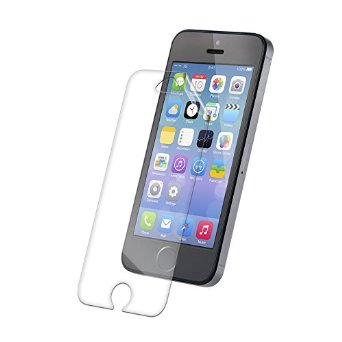 ZAGG InvisibleShield HDX Screen Protector - HD Clarity   Extreme Shatter Protection for Apple iPhone 5 / iPhone 5S / iPhone 5SE