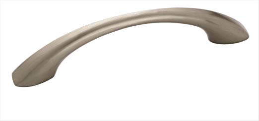 Allison Value 3-3/4 in (96 mm) Center-to-Center Satin Nickel Cabinet Pull - 10 Pack - 10BX53003G10