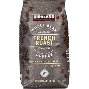 Kirkland Signature Whole Bean Coffee, French Roast, 2.5 lbs