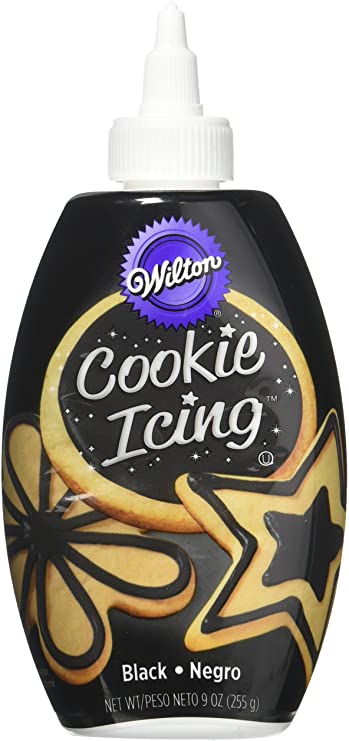 Wilton 704-0144 Black Cookie Icing, Multicolor