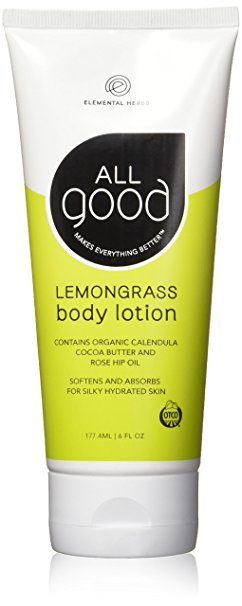 All Good Body Lotion - Lemongrass - 6 Fluid Ounce