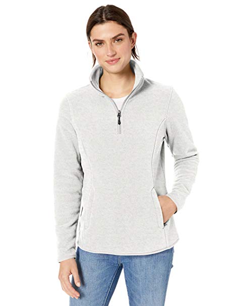 Amazon Essentials Women's Quarter-Zip Polar Fleece Pullover Jacket