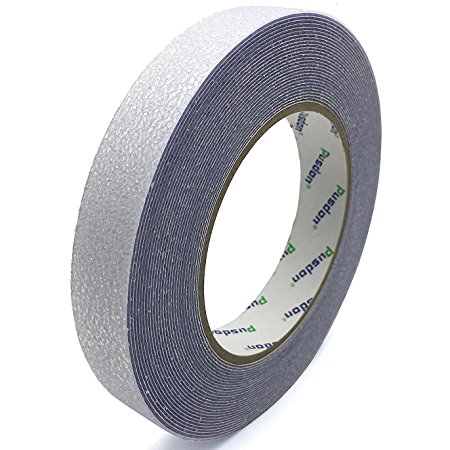 Pusdon Anti Slip Tape, Safety-Walk Tub and Shower Treads, Clear, 3/4-Inch x 30Ft (19mm x 9.15m), Non Skid Bath and Shower Tape