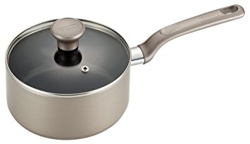 T-fal C50824 Excite Nonstick Thermo-Spot Dishwasher Safe Oven Safe Sauce Pan Cookware, 3-Quart, Gold