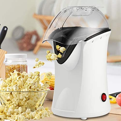 Popcorn Maker Top Cover Home, BPA-Free, No Oil Needed Healthy Family