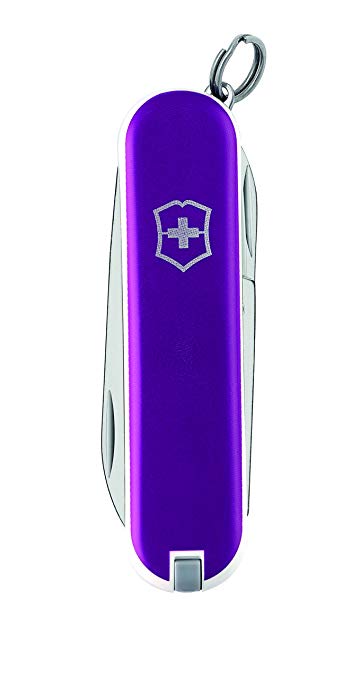 Victorinox - Victorinox Classic Purple - Swiss Army Pocket Knife - 58 mm - 7 Tools