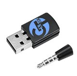 PS4 USB Dongle Adaptor - Pair With Any Bluetooth Headset For Wireless PS4 Game Audio