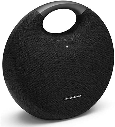 Harman Kardon Onyx Studio 6 - IPX7 Waterproof Wireless Bluetooth Speaker System w/Rechargeable Battery, Built-in Microphone (Black)