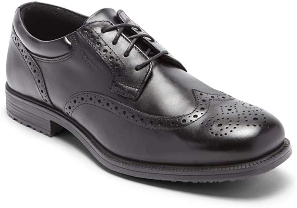 Rockport Men's Essential Details Waterproof Wingtip Oxford Shoe