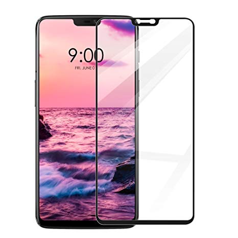 [2-Pack] Oneplus 6 Screen Protector, JUMPY [Full Coverage] Tempered Glass with Lifetime Replacement Warranty