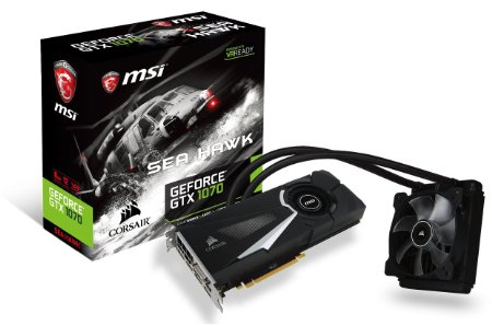 MSI Computer GeForce GTX 1070 SEA HAWK EK X Graphics Cards