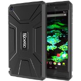 Nvidia Shield Tablet Case - Poetic NVIDIA SHIELD Tablet Case REVOLUTION Series - Rugged Hybrid Case with Built-in Screen Protector for Nvidia Shield Tablet 8-inch 2014 Model Black 3-Year Manufacturer Warranty from Poetic