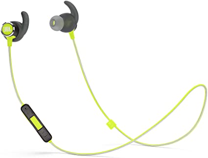 JBL Reflect Mini 2 Wireless In-Ear Sport Headphones with Three-Button Remote and Microphone - Green