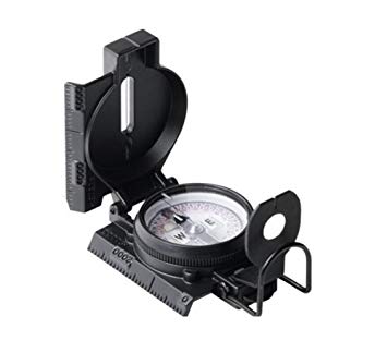 Cammenga S.W.A.T.Black Tritium Lensatic Compass, Vertical Black