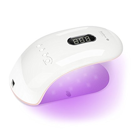 Nail Lamp, Maxcio 36W UV LED Nail Polish Dryer Curing Lamp with 4 Timer Setting, Double-Speed Curing, Auto On/Off Sensor for All Gel Nail Polishes