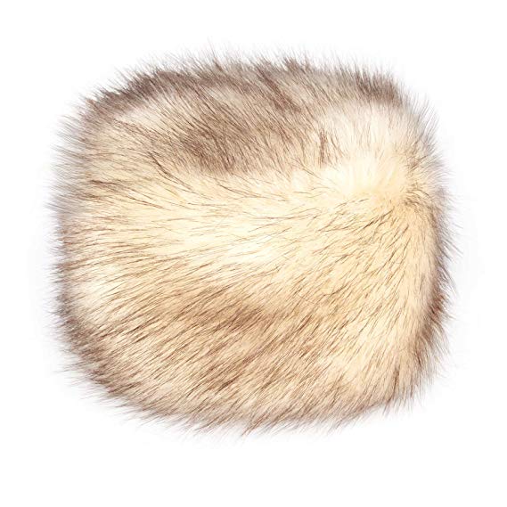 Futrzane Women's Russian Cossack Faux Fur Hat for Winter