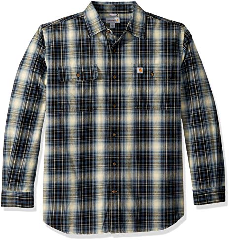 Carhartt Men's Hubbard Plaid Flannel Shirt