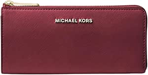 Michael Kors Jet Set Travel Wallet (Dark Cherry)