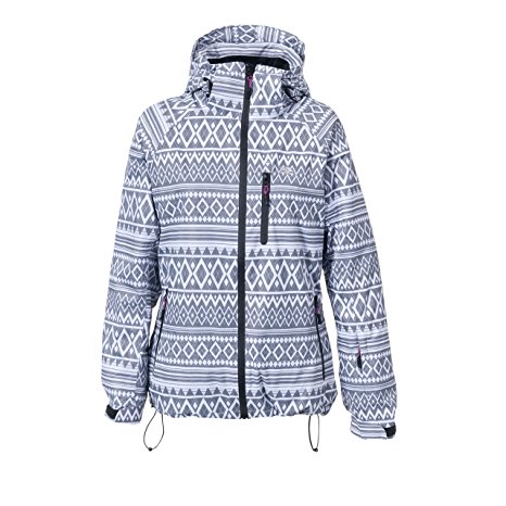 Trespass Womens/Ladies Stephy Waterproof Ski Jacket (XL) (Black/White)